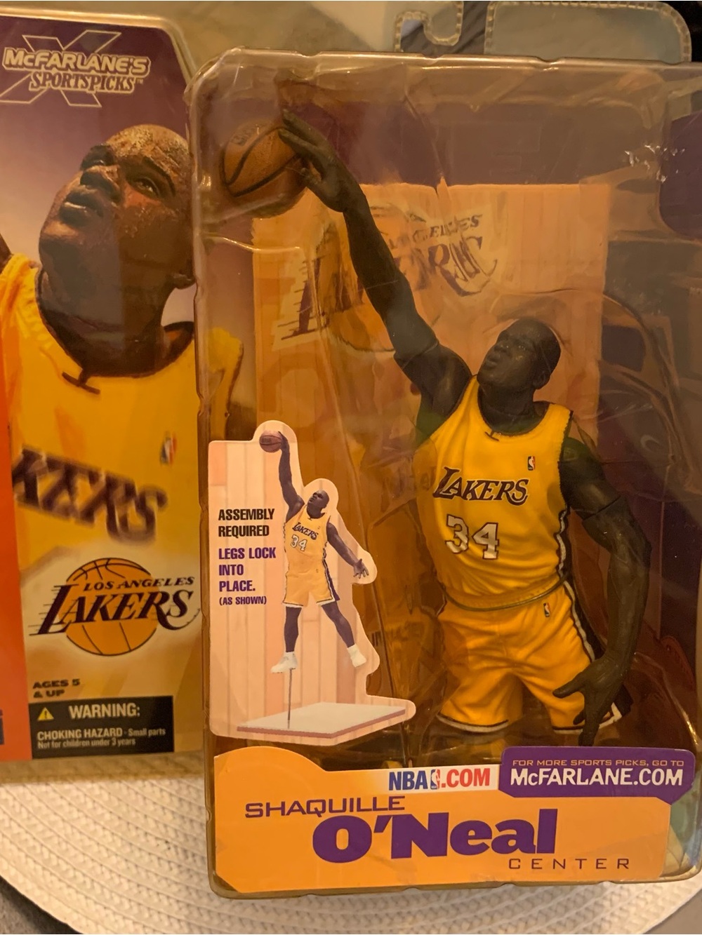 2002 Mcfarlane Shaquille O Neal Action figure